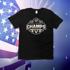 Vanderbilt Commodores Baseball SEC Champs 2025 T-Shirt