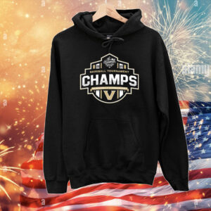 Vanderbilt Commodores Baseball SEC Champs 2025 T-Shirt