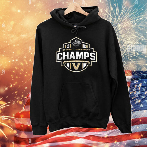Vanderbilt Commodores Baseball SEC Champs 2025 T-Shirt