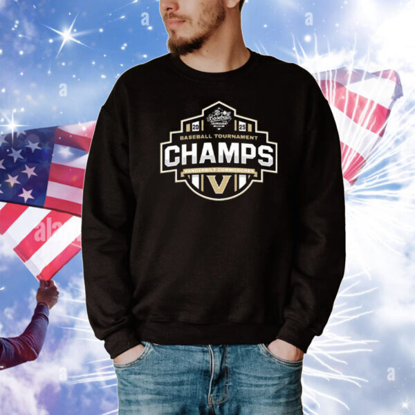 Vanderbilt Commodores Baseball SEC Champs 2025 T-Shirt