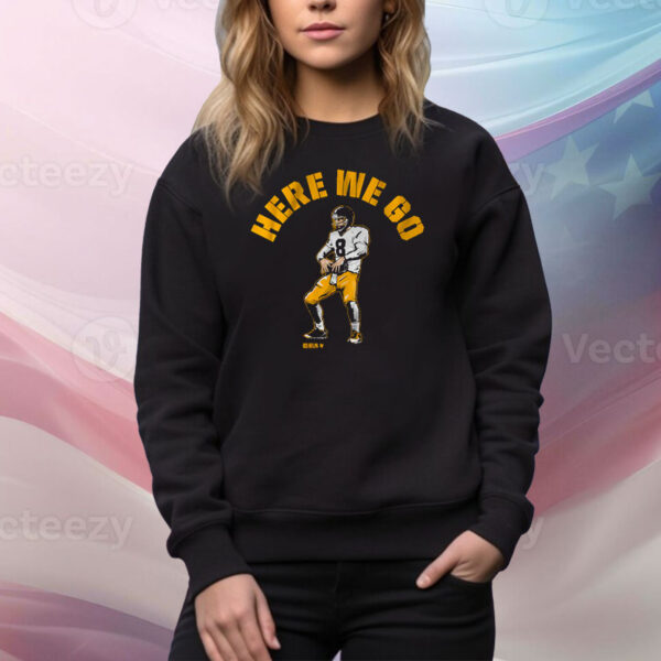Aaron Rodgers Here We Go Tee Shirt