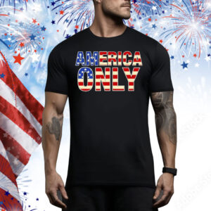 Alan Roberts America Only Flag Tee Shirt
