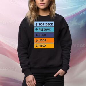 Aracely Top Deck Reserver Club Loge Field Tee Shirt