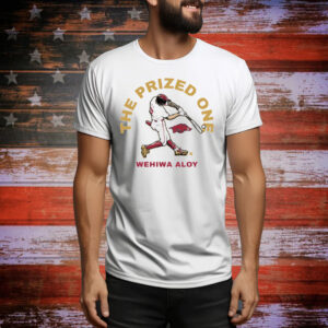 Arkansas Baseball Wehiwa Aloy The Prized One Tee Shirt