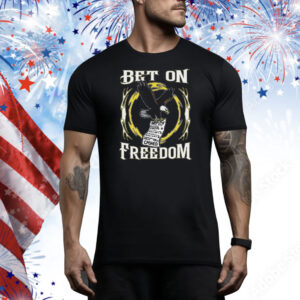 Bet On Freedom Pocket Tee Shirt