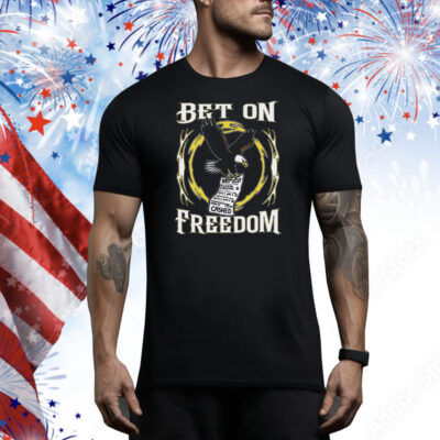 Bet On Freedom Pocket Tee Shirt