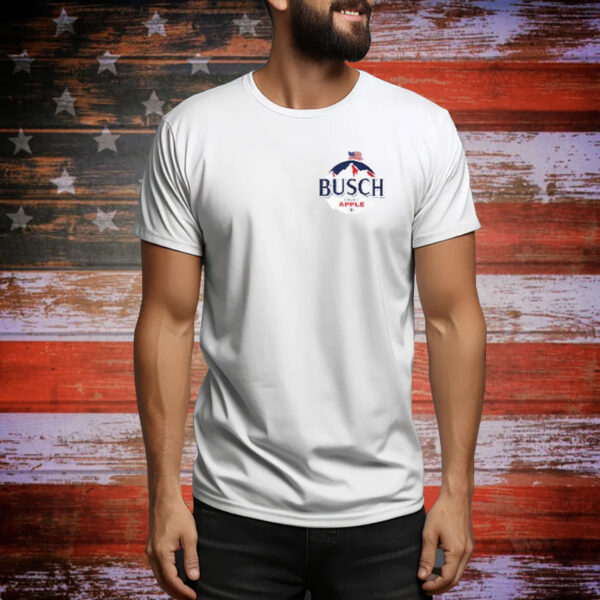 Busch Light Apple Dog Tee Shirt