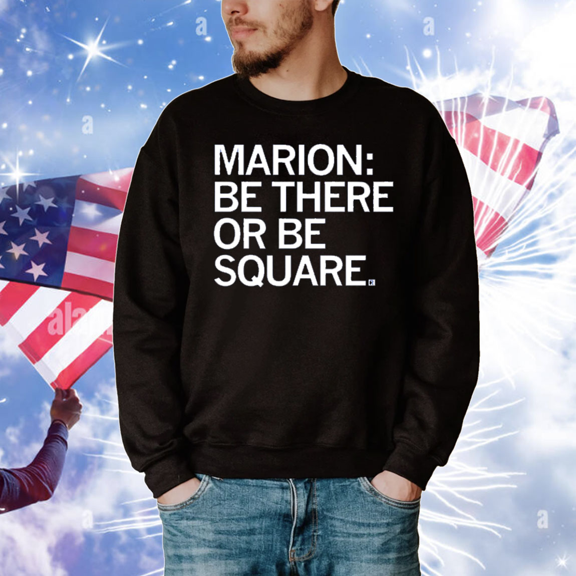 Marion Be There or Be Square T-Shirt