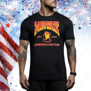 Maverik Adventure First Stop Est 1928 Tee Shirt