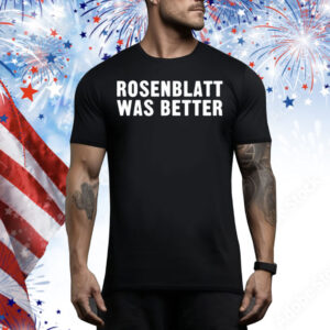 Micah Beutell Wearing Rosenblatt Was Better Tee Shirt