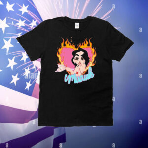Muawk Flaming Heart T-Shirt