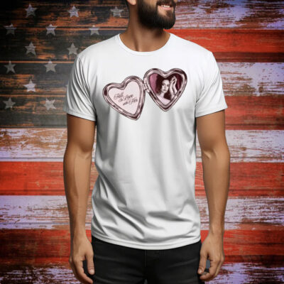Sabrinaclaudio Fall In Love With Her Locket Tee Shirt