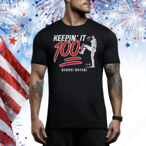 Shohei Ohtani: Keepin' It 100+ Tee Shirt