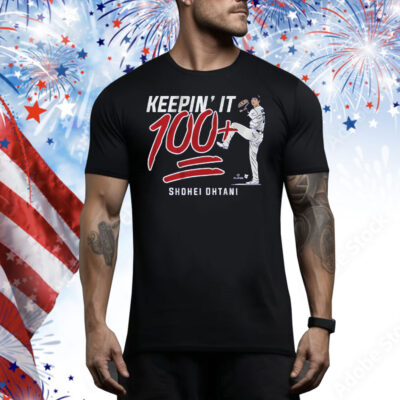 Shohei Ohtani: Keepin' It 100+ Tee Shirt