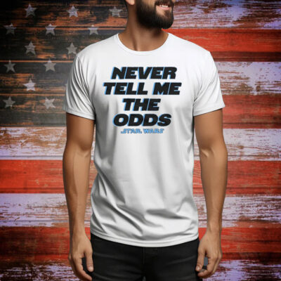 Star Wars Never Tell Me The Odds Tee Shirt