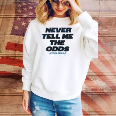 Star Wars Never Tell Me The Odds Tee Shirt
