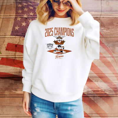 Texas Softball 2025 NCAA Champs Diamond Tee Shirt