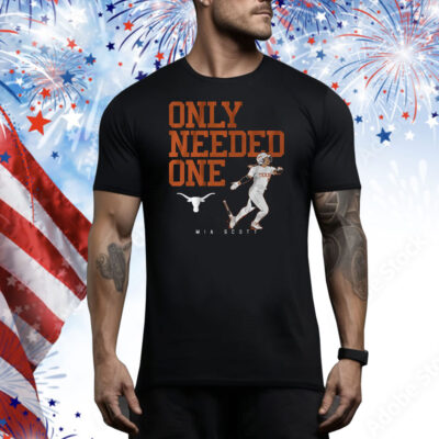 Texas Softball Mia Scott Only Needed One Tee Shirt