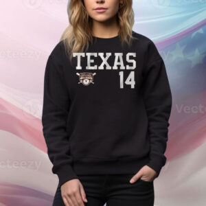 Texas Softball Reese Atwood 14 WCWS Champions Tee Shirt