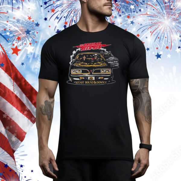 The Original Beer Run East Bound And Down Tee Shirt