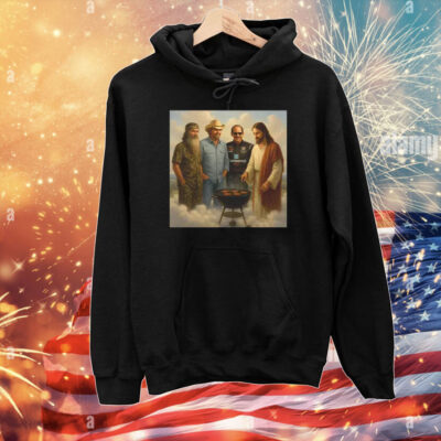 The Real Gang Meetup In Heaven Phil Robertson Dale Earnhardt Toby Keith T-Shirt