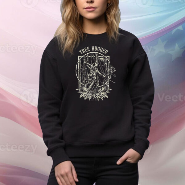 Tree Hugger Skeleton Tee Shirt