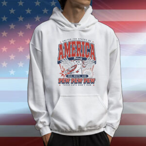 United Ish States Of America Red White And Pew Pew Pew These Cats Don’t Run Max Collegiate T-Shirt