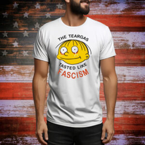 United Snakes Press The Teargas Tasted Like Fascism Tee Shirt