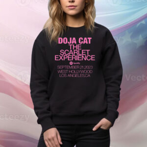 Wigsandtea DojaCat The Scarlet Experience September 21,2023 West Hollywood Los Angeles, Ca Tee Shirt
