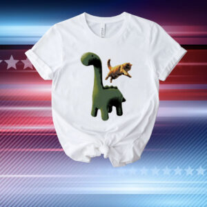 Abram Engle Kurt Dino Cat T-Shirt