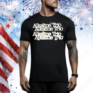 Alkaline Trio Cheap Trio Logo Tee Shirt