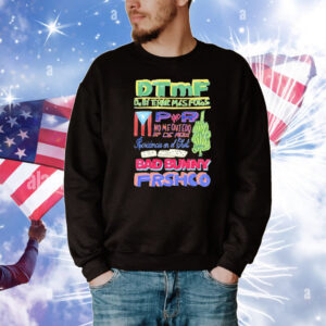 Bad Bunny Debí Tirar Más Fotos Residencia Tour 2025 T-Shirt