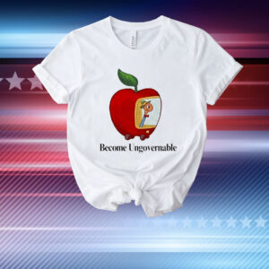 Become Ungovernable Worm Apple T-Shirt