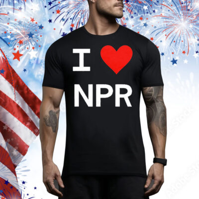 I heart NPR Tee Shirt