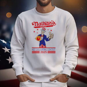 Joey Chestnut Personal Best Nathan Hot Dog Eating Contest T-Shirt