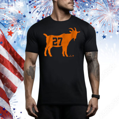 Jose Altuve GOAT 27 Tee Shirt