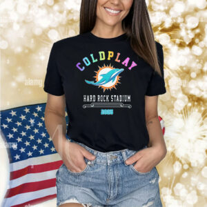 Miami Dolphins Coldplay hard rock stadium Shirt