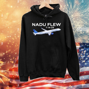 Nadu Flew 7 14 2025 UA 1584 United Plane T-Shirt