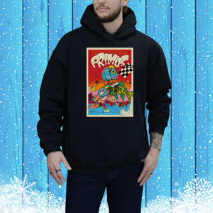 Official Poster Primus Onward And Upward Beak & Skiff Apple Orchards July 18 2025 LaFayette NY Tee Shirt