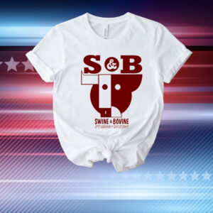 S And B Swine And Bovine It’s Udderly Delicious T-Shirt