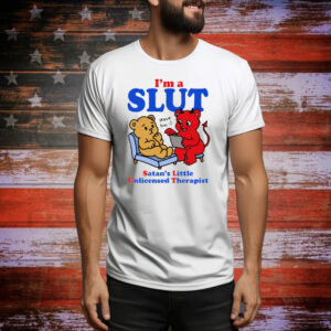 SLUT Satan's Little Unlicensed Therapist Tee Shirt