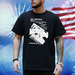 Sex Pistols 1976 Manchester Lesser Free Trade Hall Shirt