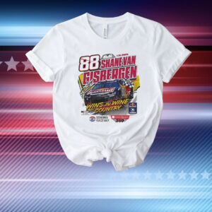 Shane Van Gisbergen Checkered Flag Sports 2025 Toyota SaveMart 350 Race Wins The Wine Country Red Bull Trackhouse Nascar T-Shirt