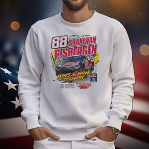 Shane Van Gisbergen Checkered Flag Sports 2025 Toyota SaveMart 350 Race Wins The Wine Country Red Bull Trackhouse Nascar T-Shirt