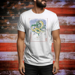 Shenron in Japanese sumi-e style Dragon sumi-e Tee Shirt