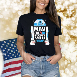 Star Wars Day R2-D2 May The 4th Be With You 2025 Shirt