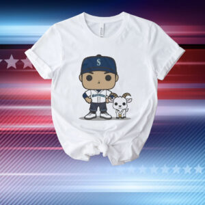 Suzuki Ichirō And Junior The Goated Seattle Mariners T-Shirt