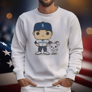 Suzuki Ichirō And Junior The Goated Seattle Mariners T-Shirt