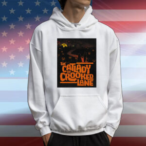 The Cat Lady Of Crooked Lane Halloween 2025 T-Shirt