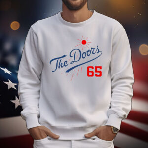 The Doors Summer Baseball 65 Los Angeles Dodgers T-Shirt